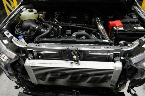 PDI+Ford+Ranger+Front+mount+Intercooler+Kit_top+view PDI+Ford+Ranger+Front+mount+Intercooler+Kit_top+view